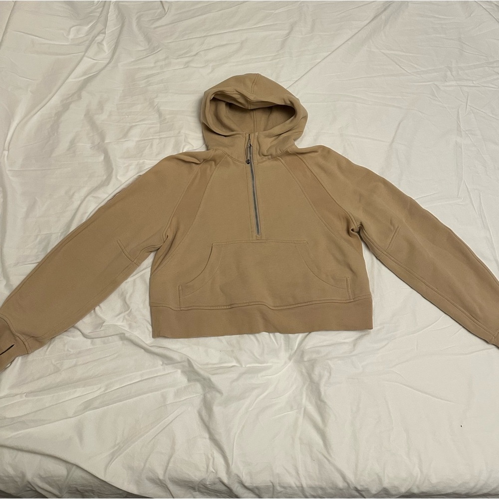 lululemon scuba oversized half zip hoodie size xs/s